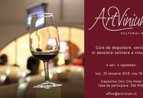 Curs de initiere in degustarea, servirea si asocierea culinara a vinurilor