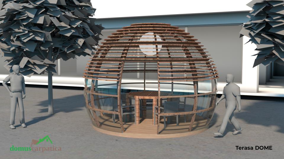 Terasa Dome, o soluție pentru sectorul Horeca