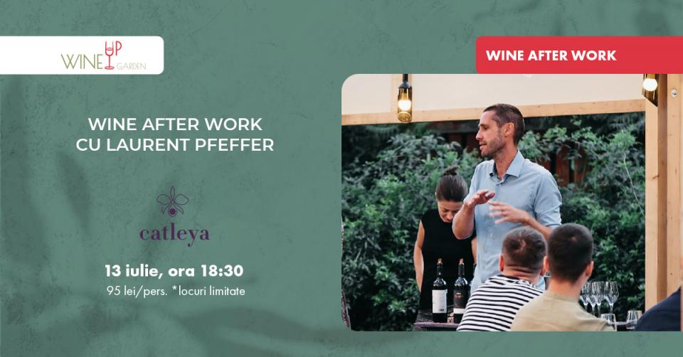 Wine After Work cu Laurent Pfeffer